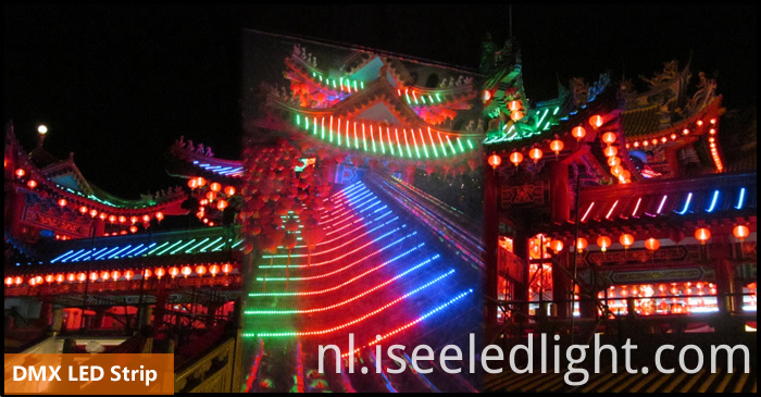 DMX LED strip outdoor